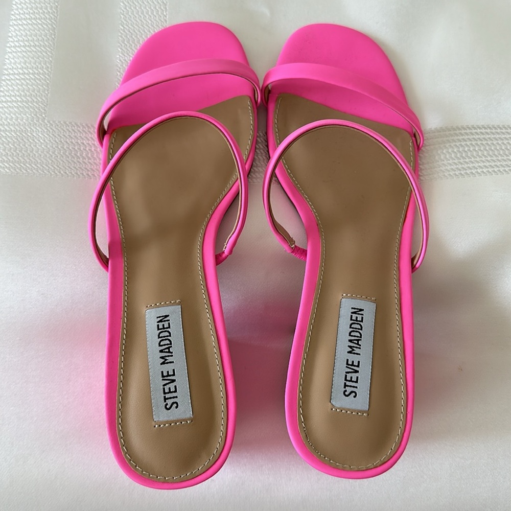 Steve Madden Block Sandals Nwt - image 4